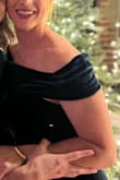 Such a cute holiday dress! Hugs curves just right. Fits true to size as a midi dress. - Catherine W.