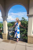 Bought this at the last minute for my 50th birthday dinner. It was gorgeous. I felt classy, slightly daring, and not 50! - Tonya T.