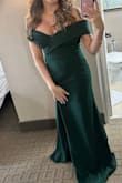 This dress is AMAZING. Fit like a glove, great quality and doesn't slip much, I didn't have to pull it up a lot. The length was perfect for heels. Will buy from this store again. I originally bought a dusty blue in small which was WAY too small, the medium fit me perfectly. The exchange process was so easy. - Julia D.