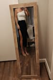 I wasn't sure what to expect with this shirt but I love it. It can be worn with a strapless tan/skin colored bra and is perfect for warm weather. It looks cute and high fashion with the unique one-shoulder strap. - K. E.