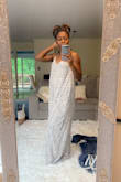 This is exactly what i was looking for. A great casual maxi dress that i can wear at home or to visit friends. - Legrindem E.