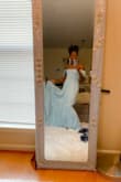 I was looking for stay at home dresses when i bought this but it looks too good to stay at home in. I am not very used to such long dresses but i guess i will come up with a place to wear it to. - Legrindem E.