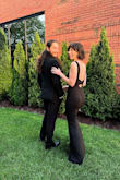 Really loved this dress! I was the teeniest bit bothered by that little bump of skin between the dress and my armpits at first, but otherwise it was pretty perfect. It got a lot of compliments at the black tie wedding I attended, and still felt young with the open back! Tight enough for me to go braless. The zipper wasn't great quality and we had a hard time zipping and unzipping every time I put it on, but it held up and we got it zipped, so I'm happy. Perfect length for me to wear with mid-size heels. Would recommend! - Marla M.