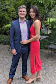 Bought this dress to wear to a friend's July wedding, it was a big hit. Thick but not heavy material, very comfortable and it has a silicon edge on the inside of the top so you don't have to worry about anything slipping. Fit perfectly at a very flattering midi length! - Sierra F.