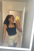 Love this easy and stretchy body suit, got it in black size M for my vacation and really don't regret it one bit. It matches with alot of different bottoms, I highly recommend this top! - Connie N.