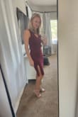 Beautiful dress! Perfect length! Love the color and fit was too be expected. I loved that it hit right above the knee. - Kelly S.