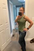 Cute and fits well.  Nice color and well made.  Good quality.  Just a little too see-through for me and, with the cut of the neck, I don't have anything I can wear underneath it without showing the straps.  Just doesn't work for me. - Kasi H.