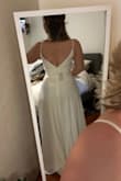 The quality of this dress has blown me away. It fits perfectly and is very comfortable. I only have a few alterations to do (hemming and adding buttons). Can't recommend this timeless piece enough. - Nikki L.