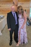 I felt very pretty in this dress, but the breast line was too low for me so I had to stitch it up and wear a pearl pin. Also, the slit in the leg area was too high too. - SUSAN H.