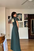 I bought this for a bridesmaid dress and am soooo excited I don't have to do any alterations! Color in photos are accurate and it's quite flattering. - Hannah T.