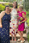 This dress was gorgeous. I got so many comments on how unique and beautiful it was.
Lulus recommended that I get the S and it ended up being perfect (although upon first sight, I was afraid it wouldn't fit). 10/10 loved - Katelyn F.