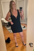 Loved this dress! I got so many compliments. We wore it clubbing in Chicago for a girl's weekend. This dress was amazing I danced all night and was totally comfortable. I got a size large and It was very flattering. The only downside for some people would be that it is not ideal to wear a bra. I just went without a bra because you really didn't need one. But if you didn't feel comfortable doing that you would have to get sticky boobs or something like that. Would definitely recommend though! Love this dress! - Janelle S.