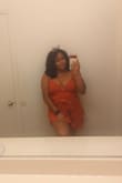 Got this for a date night, but it was so comfortable I decided to wear it to go out earlier in the day as well for a surprise (friend took me to a bridal expo!) I usually struggle with rompers being too short and letting my thighs rub together, but this one has the perfect length. I walked all around the expo during the day and then walked a few miles downtown as well for the date and I was comfortable but felt so cute through it all! Another review said the strap broke on the first wear while they didn't break for me, the straps are a bit thin so I can see as it gets older they may rip, but that's as with any thin strapped piece I think! Overall love love love this romper, just get it it's so pretty and comfy! - Makayla J.