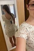 Very cute dress. It's much longer than the model picture. It got true to size, just didn't keep it because I liked a different dress more. - Kimberly W.