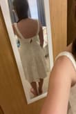 Usually I can size down for dresses that are not tight over the hips. My upper body is closer to a Small while my lower body is more of a Medium. However I couldn't even zip this dress up, it was so tight. - Kimberly W.
