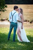 I felt so beautiful with this on! It was perfect for wedding photos! - Mckenna M.