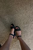 This is the second time I buy them. They're my basic sandals I can use that go with anything. I do have thinner, smaller feet and they fit me well. Not too loose, not too tight. I'd order a 5 if they had some, so I compromised with a 5.5 because they're a good price for me. - Joysela
