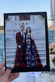 I bought this dress for a formal summer wedding in Istanbul and it was exactly what I hoped for! I got many compliments and it matched my husband's outfit perfectly. I'm normally between a size small and medium and in reading the reviews I decided to go with a medium so it would fit my bust. I'm short so this dress was pretty long on me even with 3" heels. I would've liked to get it hemmed but I didn't have time. I still was able to lift the dress when walking around, but I was tripping a bit. The quality of this dress was great and I liked that the straps were adjustable. Very happy with my choice! - Sophia A.