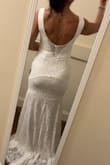 I initially ordered 4 lulu dresses for an elopement and had high hopes for this one bc I love the above pic.  However, the seam across the butt was not flattering on me and it was a quick nope. - Carolynn P.