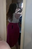 Wow. Just wow. Can we have some commotion for the skirt? I was worried that I might need a size that was sold out (large) but the medium fits perfectly and has such amazing stretch. It's super comfy too. Can't wait to wear it for barbie day! - Jamie F.