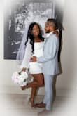 This was the perfect dress for my elopement! So soft and feminine! The fabric quality and texture is amazing! It was a little shorter than I preferred, but I do have hips. - Tonta M.