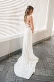 This was perfect for my wedding dress for a semi elopement with only 18 people! I wore it in July in Texas and it wasn't too hot. The straps make it able to fit perfectly to my body! - Victoria G.