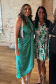 Perfect dress for an evening wedding. It was flowy in the tummy section which I loved. - Lacey B.
