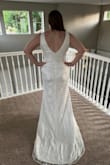 As soon as I put this dress on I knew it was the right one for my wedding! Fits perfectly, is beautiful, and does not look or feel cheap at all! So relieved to find the perfect dress. I don't even need to get it altered at all. - Tori B.