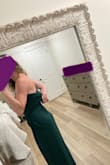 I am generally always a small in Lulu's but this dress has much more stretch than anticipated. It was also a bit heavy and I don't have any girls to help hold it up either. The color was also not as bright of a green as I thought it looked in the pictures. - Arielle W.