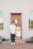 I absolutely loved this dress! I wore it for some of my engagement pictures! I would suggest sizing down though! Otherwise, it is perfect! - Kasey K.