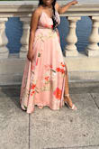 It was a great dress. It fits perfectly everywhere except the length. I am on the petite scale so I had to have it hemmed. But overall, very pretty and elegant. The color matched my tone perfectly. - Thess E.