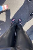 I love these! They definitely run large. I'm normally a S/M and I ordered a small and they were still big on me around the waist. They're super comfortable though and I recommend! - Katie C.