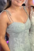 So great for a wedding and the tie straps made it so I could position the dress right where I wanted it for my chest. - Harrison H.