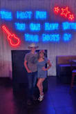 Great fabric and true to size. It's also not a heavy jean material so it's super airy. Perfect for a concert. - Tarra R.