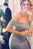 Loved this dress. Wore it to a black tie wedding and got so many compliments. I was worried the arm sides would be too tight or that the dress would be slipping down all evening but it didn't so either. So glad I ended up going with this dress! - Andrea K.
