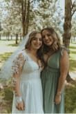 This dress was very flattering and secure. It held my chest in place through all the dancing. - Jessica H.