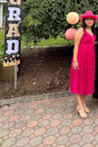 I bought this dress for my graduation party, and it was a great choice. It was perfect for the humid temperature. The color was the exact same as the picture and it fit me perfectly. Loved it. - Leslie P.