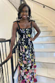 I wore this to a wedding and it was absolutely stunning! I received so many compliments. People could not believe I got it from Lulus. They thought it was couture! The 3D floral texture was unique and completely set this dress apart from others! It does run a little small and can be sung in the chest, but I am a 32DD with a muscular build so I am sure if you are more petite up top you will not have an issue. - Alysha B.