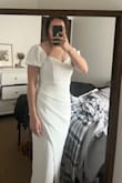 Paired it with Honeylove shape wear (not pictured in photos) and its perfect! - Shayna T.
