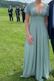 This dress fit like a glove, I received SO many compliments on the fit of the dress, the color, everything. It was super hot and this dress remained cool. I am literally in love with this dress so much I bought both colors. 
Would definitely recommend. - Ariana P.