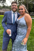 This dress is pure perfection! I am a curvy gal with hips/waist and a big bust (34HH). This dress fit me so perfectly! I spent the whole night receiving compliments on how beautiful the dress was and how amazing I looked in it. - Kaitlyn D.