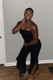 I got it because it was on sale. It was above and beyond my expectations when I received it. I wore it to a classy birthday dinner. I got endless compliments. I definitely recommend it. - Maimouna D.