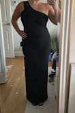 Bought this to wear to a black-tie wedding in September and I cannot wait to wear it! It is so flattering, pretty, comfortable, and hugs in all the right places. I love the one-strap design too to add just a little something. - COURTNEY C.