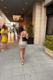 Lulu's has not disappointed me yet! All the dresses I have purchased from them are of great quality. Total opposite of Shein. I wore this dress to my bachelorette party, where the theme was "The Bride is a Diamond!" Can't wait to find another excuse to wear it again. - Shanice M.