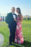 I loved this dress! I did have to have it hemmed because it was extremely long but the rest of it fit perfectly. I got a ton of compliments on it. It was perfect for a summer night wedding. - Stacey S.
