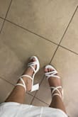 I wanted a cute pair of strappy heels and low enough to last through graduation, these were perfect! I wore them all day long and walked around the entire campus taking photos with them on! They are comfortable and looked great on me. - Ala Z.