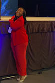 I wore this with a red lulus jumpsuit and I got SO many compliments on my outfit. It looked incredible. - Vimbo W.