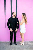 This dress is exactly what I was looking for for my engagement photos in Vegas. Was going to wear it for bachelorette as well but it was a little short! Perfect for photos though. May not be the best for taller people, as it is short. I normally wear a small but sized up and it was still short. - Cecilia L.