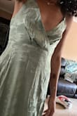 Came wrinkly and it's very unflattering up top. This dress is for tall women with c cups or higher. - Elizabeth G.