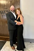 Fit perfectly and looks like a very expensive evening dress. Heavy material, very flattering. - Marybeth M.